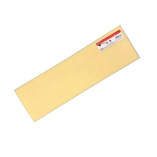 Replacement HIDRO sponge for RUBICLEAN Easy Squeeze Base Sponge with Stick, with Velcro attachment for quick changes.