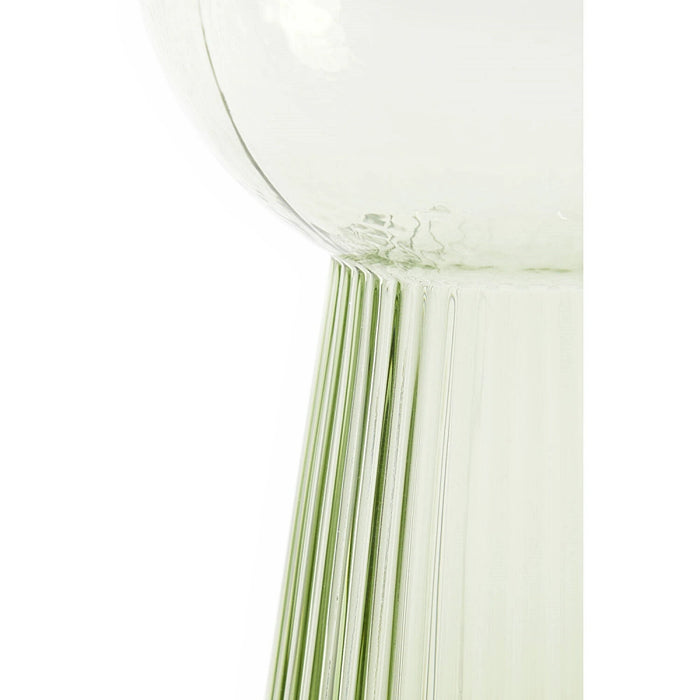 Rala Glass Taupe Green Vase