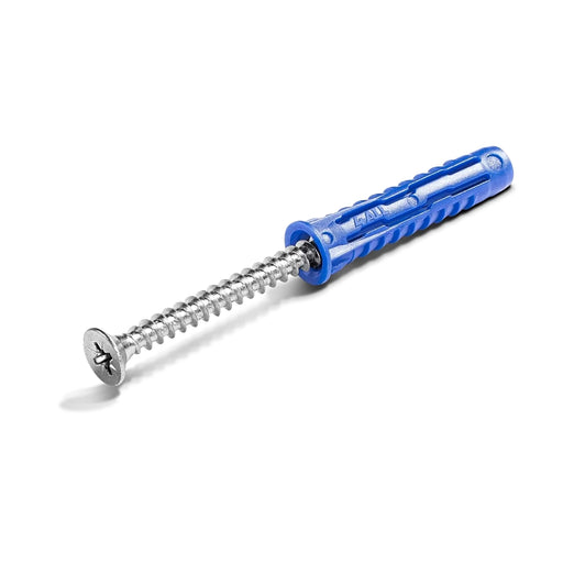 Rawlplug 4ALL universal plug 10mm with screws bag of 10 for fixing in solid and hollow substrates