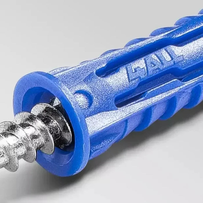 Rawlplug 4ALL universal plug 5mm with screws bag of 20 for fixing in solid and hollow substrates