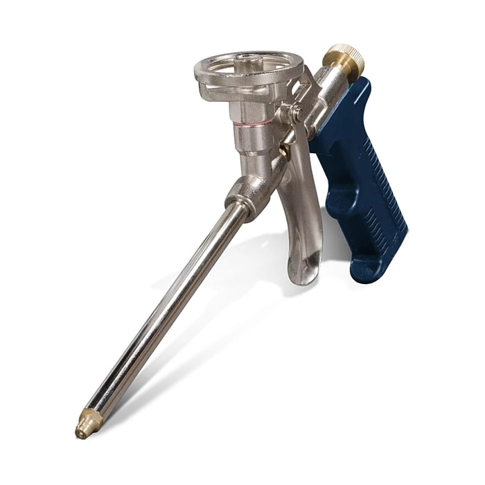 Rawlplug professional gun for polyurethane foams with adjustable flow control for construction and installation work