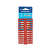 Rawlplug UNO universal plug clips red 6mm pack of 48 for fixing in solid and hollow substrates