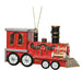 Red Christmas Train Hanging Decoration