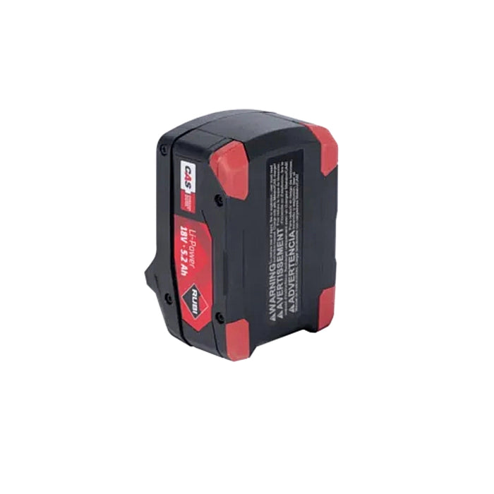 Rubi Li Ion Battery CAS LiPOWER 18V 5.2Ah rechargeable battery for compatible cordless tools