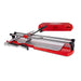 Rubi TX-1020 MAX manual tile, with extended guide rails and side arms.