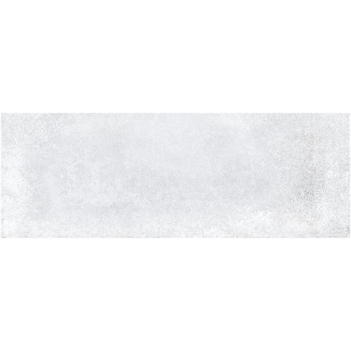 Close-up of Rue De Paris Blanco tile showing its natural finish and smooth white surface.