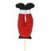 Santas Pants On Stick Christmas Decoration