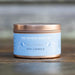 The Moher Soap Co. Sea Swims scented soy candle handmade in Ireland in a tin inspired by Atlantic sea swims