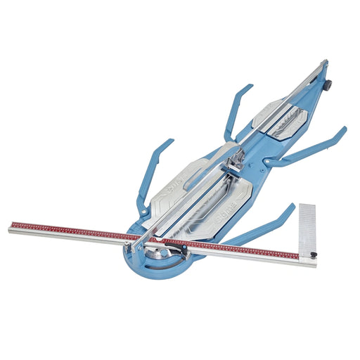Sigma 125cm Series 4 NEX Tile Cutter with blue and silver design on a white background