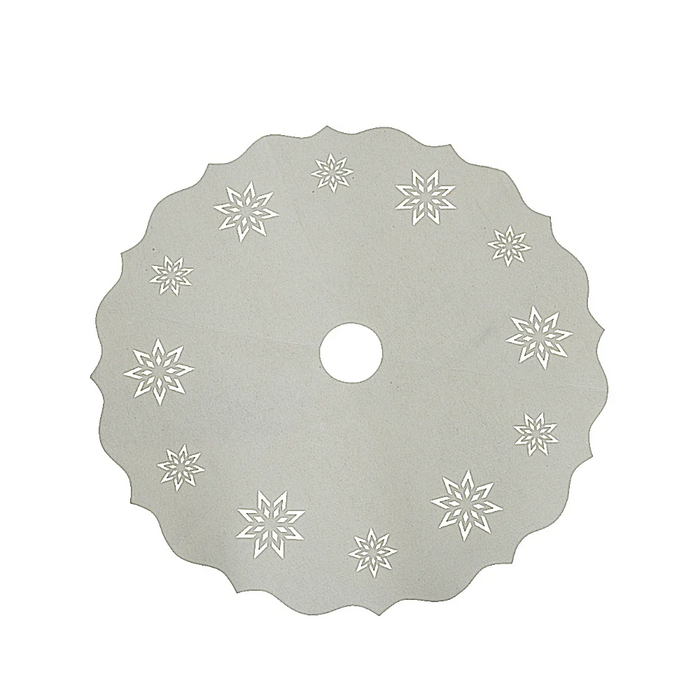 Snowflake Tree Skirt