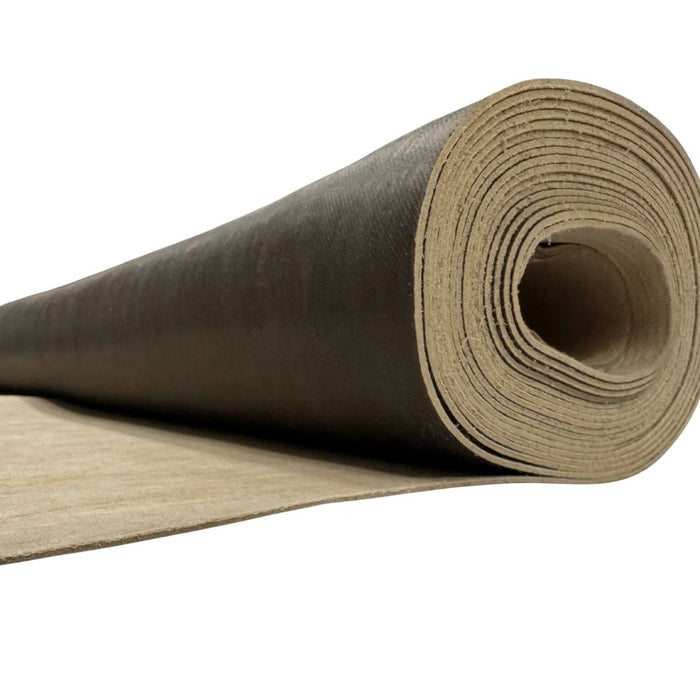 A close-up of the sponge rubber surface of the Sonixx 250 underlay, revealing its fine, dense texture.