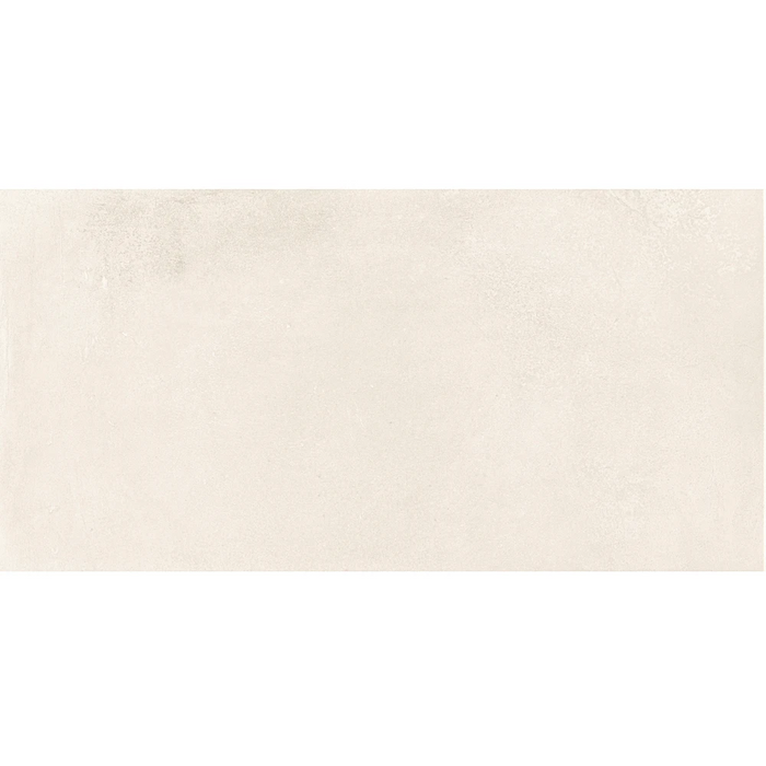 Close-up of Terracota Blanco tile showing subtle clay-like texture and natural white finish.