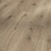 Close-up of Chalet planks revealing knots, grain variation, and matte surface detail.
