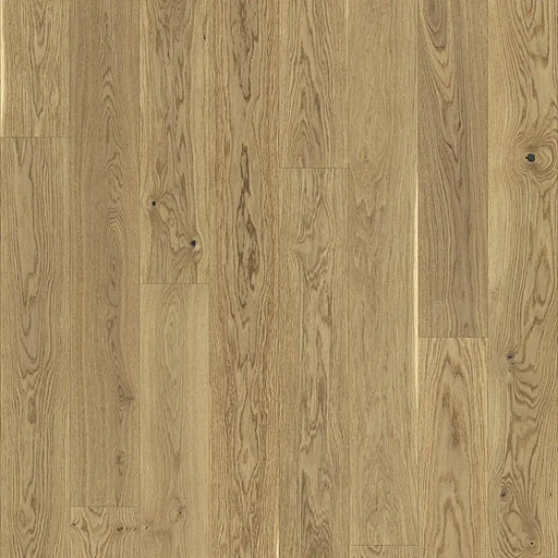 Detailed close-up of Cream oak planks showing light natural colour and subtle bevel edging.