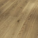 Detailed close-up of Cream oak planks showing light natural colour and subtle bevel edging.