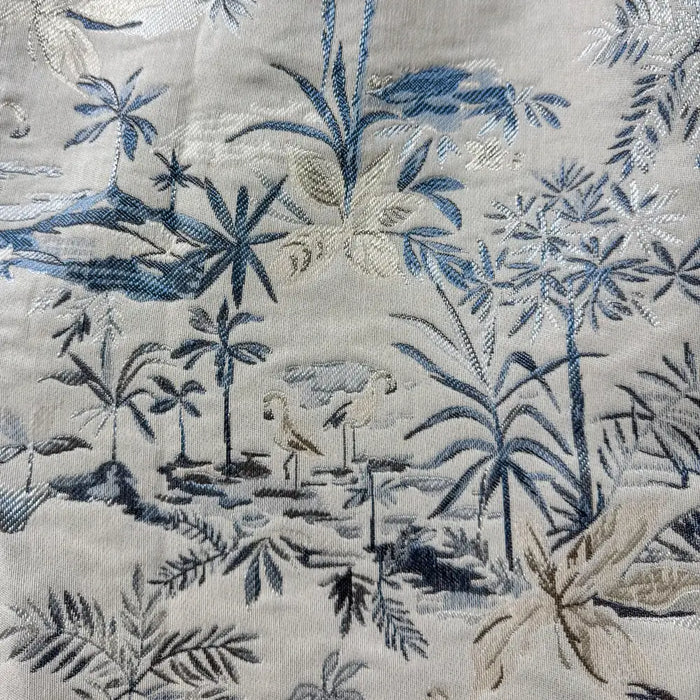 Tropic Beige Polar Fleece Lined Curtains