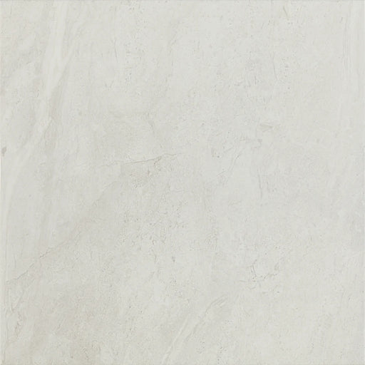 Close-up of Tropico Perla Gloss tile showing subtle grey shading and reflective surface.