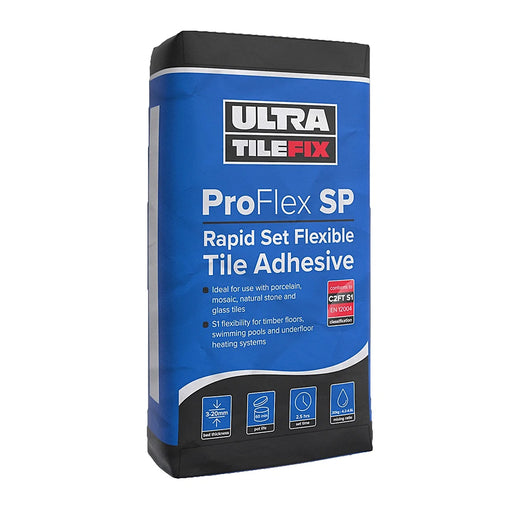 UltraTile ProFlex SP Rapid Set Grey S1 Tile Adhesive