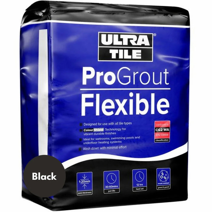 UltraTile ProGrout Black Wall & Floor Tile Grout