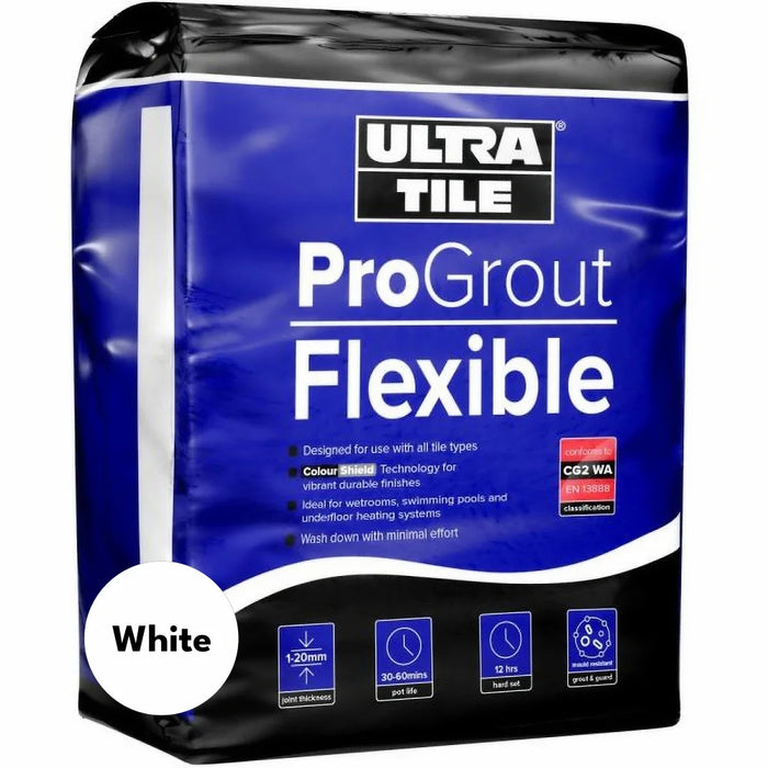 UltraTile ProGrout White Wall & Floor Tile Grout