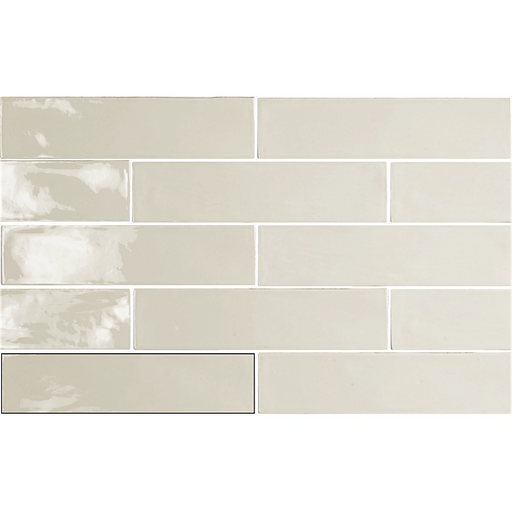 Detail of the Vintage Natural wall tile showing its handcrafted-style texture and colour variation.