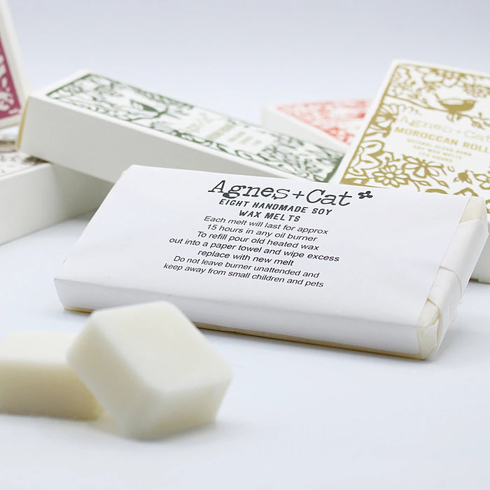 Agnes + Cat White Fig Wax Melts Box Of 8