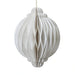 White Onion Paper Hanging Christmas Decoration