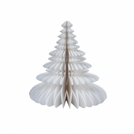 White Paper Tree Ornament