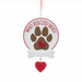 "Who Rescued Who?" Hanging Rescue Dog Decoration