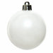 Winter White 10cm Christmas Baubles