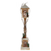 Traditional styled wooden lantern Christmas LED lantern