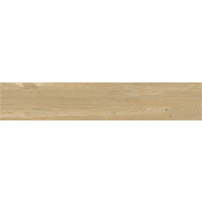 Close-up of Woodwise Cedar Porcelain tile showing detailed woodgrain texture.