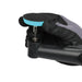 Bihui 50mm Velcro Polishing Pad Holder with a mini polishing pad attached on an angle polishing tool