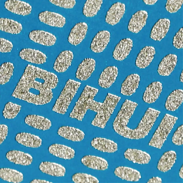 Extreme close-up of Bihui 200 Grit diamond hand pad surface texture