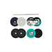Bihui mini cutting blades, polishing pad and Velcro pad holder for the Mini Angle Grinder