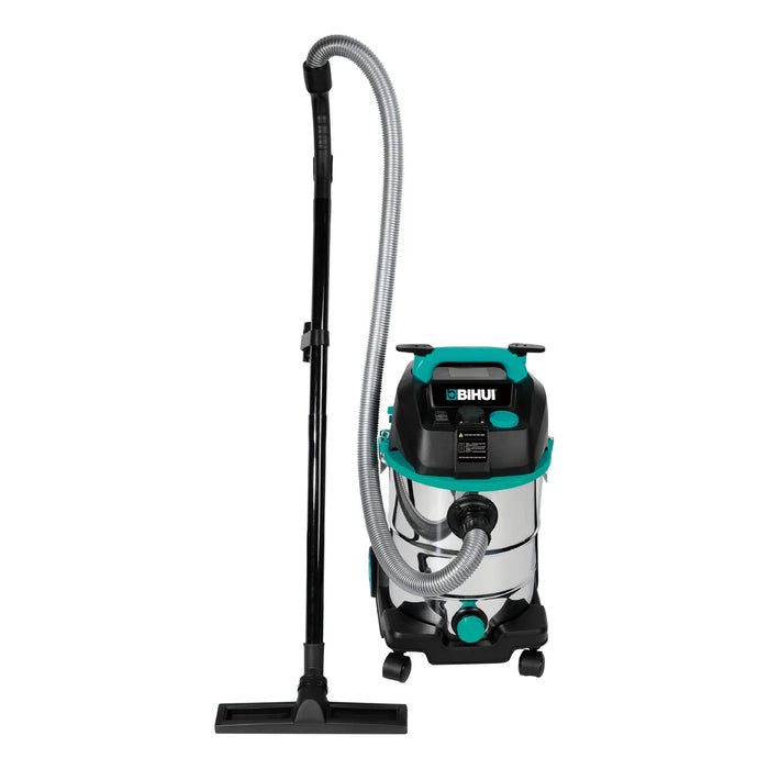 Bihui Wet/Dry Vacuum Cleaner 30Ltr with hose and floor attachment