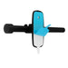 Cappa Adhera matt black curtain pole bracket and mounting mechanism detail