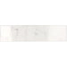 Carrara Gloss 7.5 x 30 marble effect ceramic wall tile with gloss finish