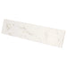Carrara Matt 7.5 x 30 white body ceramic wall tile with matt marble effect finish
