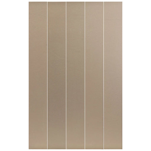 Earth Cashmere porcelain tile in a soft cashmere-beige colour with a matt finish, shown as a single 7.5 × 60 cm tile.