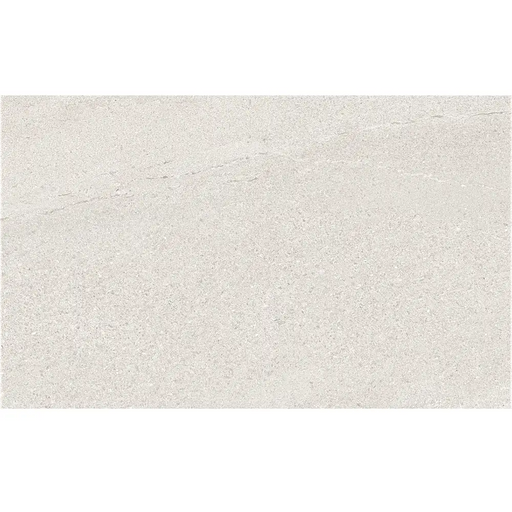 Close-up of Eddystone Blanco 33.3 x 55 ceramic wall tile showing subtle stone-effect texture