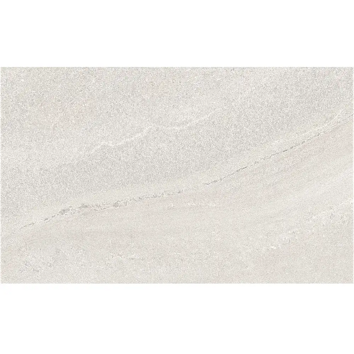 Eddystone Blanco ceramic wall tile displaying soft textured stone-effect finish