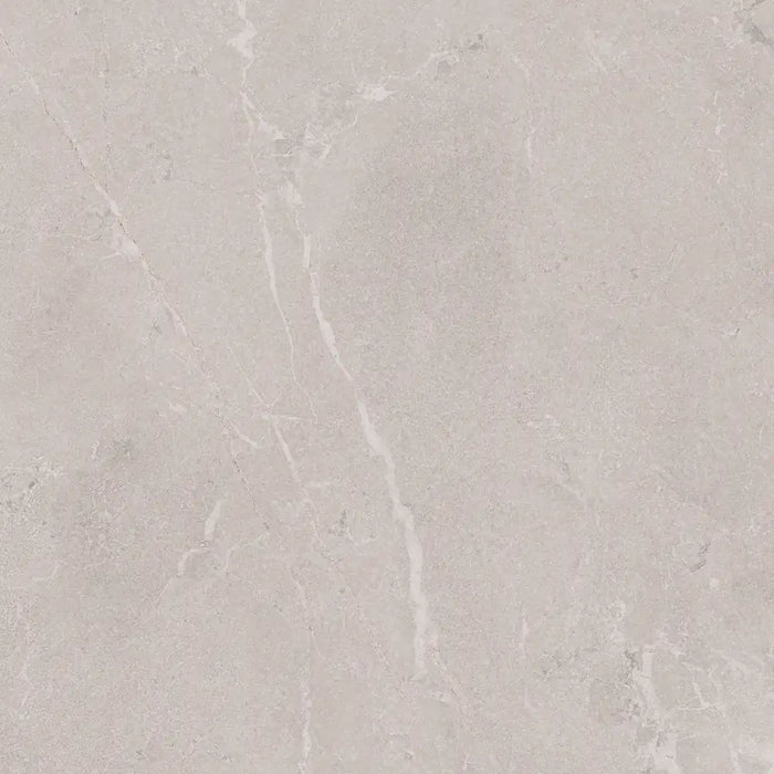 Close-up stone-effect texture of Eternia Compact Beige porcelain tile