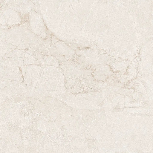 Close-up of Garona Marfil Anti-Slip Rectified Porcelain 60x60 tile showing natural stone-inspired texture and soft Marfil tones