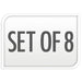 Set of 8 badge icon