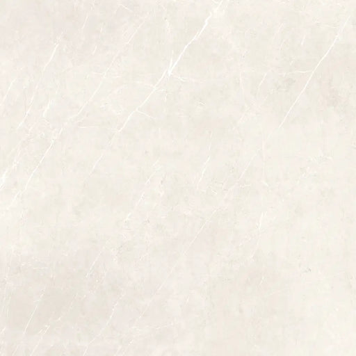 Close-up stone-effect texture detail of Inari Crema Lappato porcelain tile