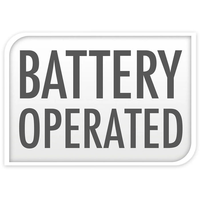 Battery operated badge icon