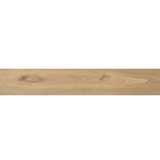 Koen Caramello 20x120 wood-effect porcelain tile plank