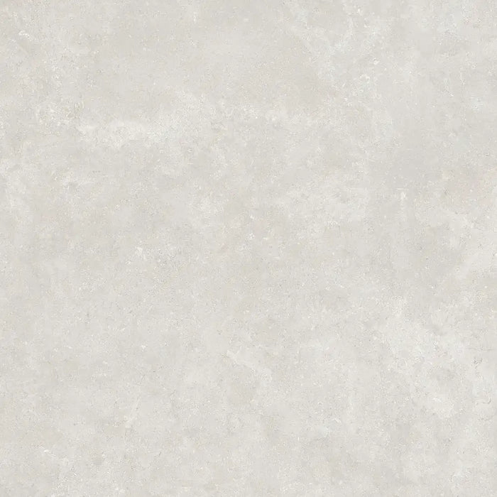 Close-up matt finish surface detail of Montpellier Perla porcelain tile