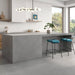 Portland Blanco porcelain tile floor in a modern kitchen setting